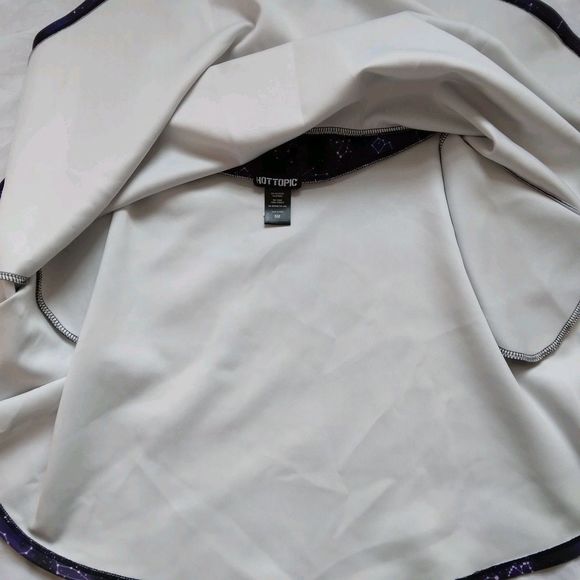 Hot Topic Constellations Skater Skirt Purple Black Mystical Goth Punk Juniors SM - Picture 8 of 10